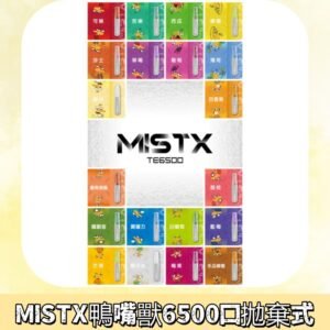 MIST X 鴨嘴獸6500口拋棄式電子煙#台灣現貨#